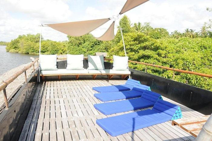 מלון בנטוטה Yathra Houseboat מראה חיצוני תמונה